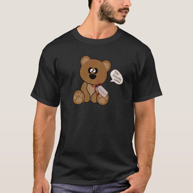 Camiseta Oso de ojos cruzados (Anverso)