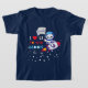 Camiseta Oso De Panda Cute Para Los Niños De Los Buques De  (Laydown)