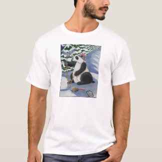 Camiseta Oso de panda del navidad de Toni Donelow Stewart