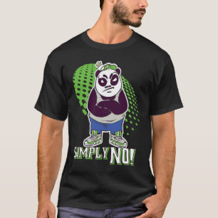 Camiseta Oso de Panda dulce y dulce con gorra como P gigant