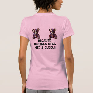 Camiseta Oso de patchwork suave y acogedor