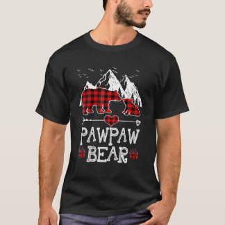 Camiseta Oso De Pawpaw , Oso De Pawpaw De Búfalo Rojo Pajam