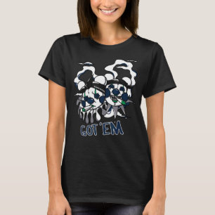 Camiseta Oso de payaso que gotea el valiente azul 13