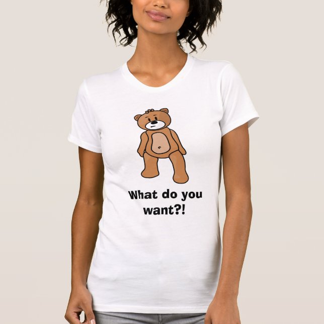 Camiseta Oso de peluche (Anverso)