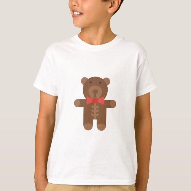 Camiseta oso de peluche (Anverso)