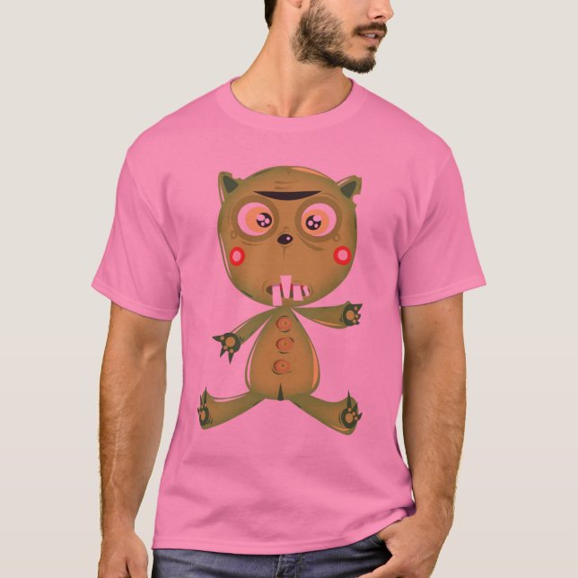 Camiseta oso de peluche (Anverso)