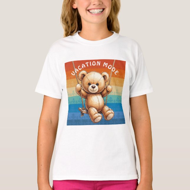 Camiseta oso de peluche (Anverso)
