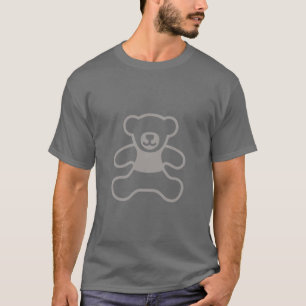 Camiseta Oso de peluche absoluto - simple gris claro