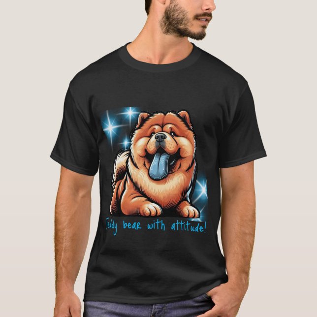 Camiseta ¡Oso de peluche con actitud! (Anverso)