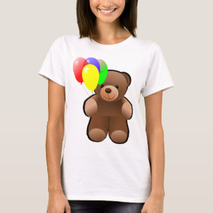 Camiseta Oso de peluche con los globos