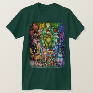 Camiseta Oso de peluche de Navidad