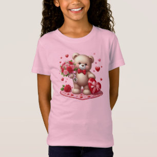 Camiseta Oso de peluche El día de San Valentín clásico