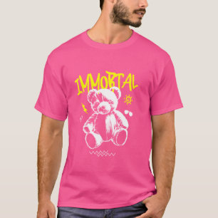 Camiseta Oso de peluche inmortal - gráfico vintage Oso de p