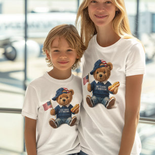 Camiseta Oso de peluche patriótico   250 años de libertad