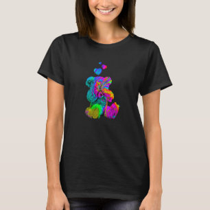 Camiseta Oso de peluche psicodélico Trippy Oso de peluche c