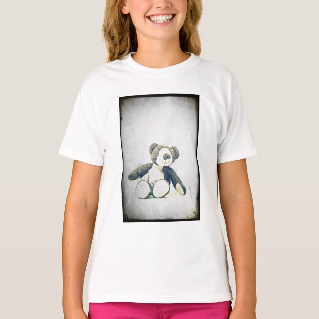 Camiseta oso de peluche sentado... (Anverso)