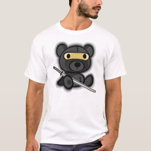 Camiseta Oso de peluche valiente lindo del guerrero del