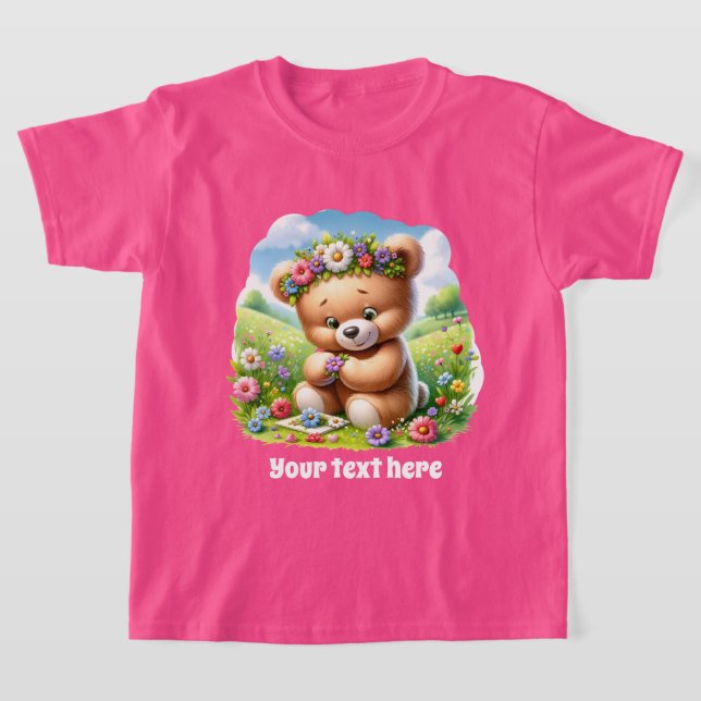 Camiseta Oso de personalizable de chicas malcriados (Distribución)