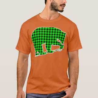 Camiseta Oso de plástico verde