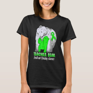 Camiseta Oso de profesor de conciencia infantil de crecimie