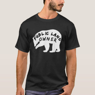 Camiseta OSO de propietario de terrenos públicos para acamp