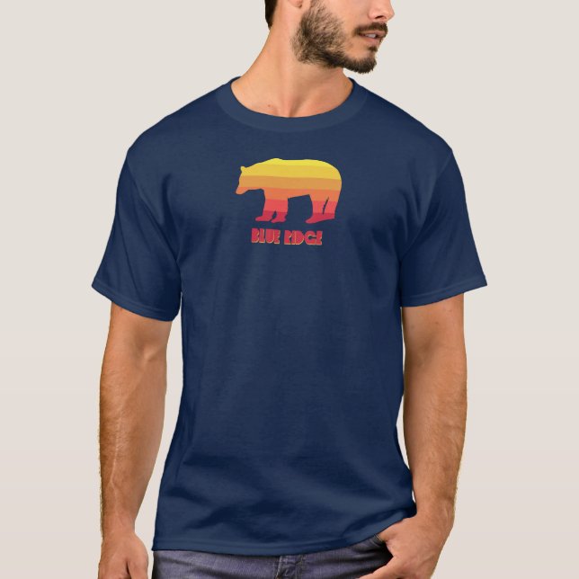 Camiseta Oso de riego azul (Anverso)