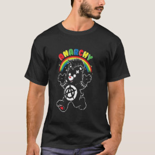 Camiseta Oso de rockero anarquista humor punk disfraz diver