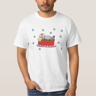 Camiseta Oso de Santa buenas fiestas