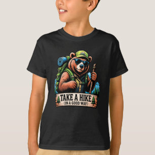 Camiseta Oso de senderismo 'Tómate un paseo'