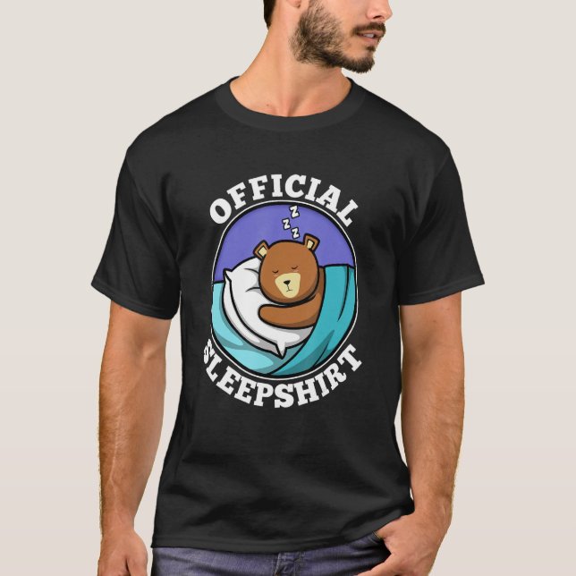 Camiseta Oso de sueño oficial 1 (Anverso)