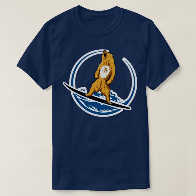 Camiseta Oso de Surfing 149 (Diseño del anverso)