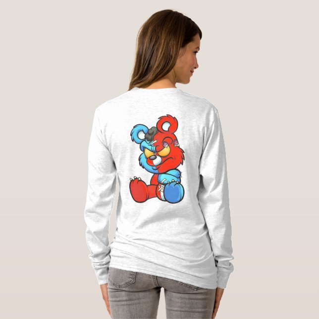 Camiseta Oso de Teddy (Reverso completo)