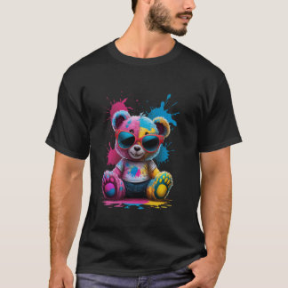 Camiseta Oso de Teddy colorido