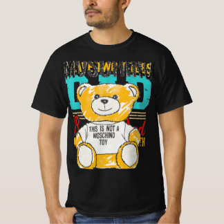CAMISETA OSO DE TEDDY DE BRUSHSTROKE BRUSHSTSEY T-SHIRT