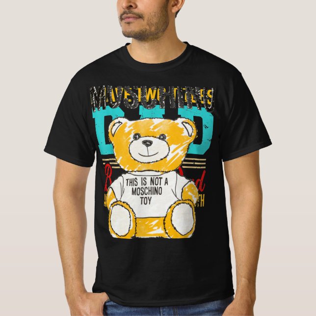 CAMISETA OSO DE TEDDY DE BRUSHSTROKE BRUSHSTSEY T-SHIRT (Anverso)