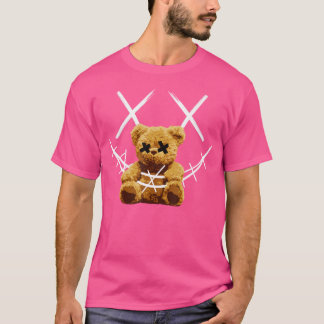 Camiseta Oso De Teddy Grande Con Alambre De Púas Con Sonris