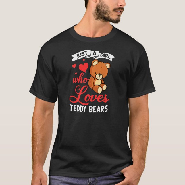 Camiseta Oso de Teddy Oso Lujoso Animal relleno gigante (Anverso)