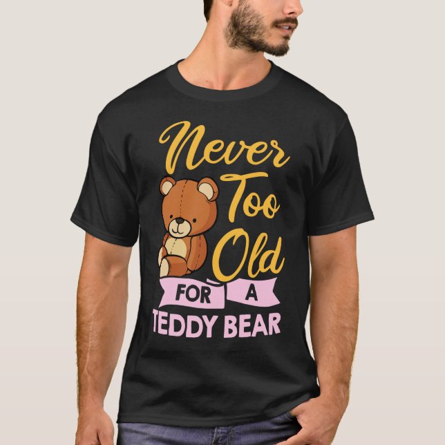 Camiseta Oso de Teddy Oso Lujoso Animal relleno gigante (Anverso)