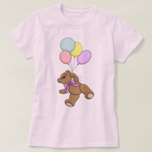Camiseta Oso de Teddy y globos