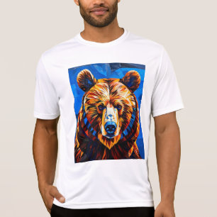 Camiseta Oso de vidrio emplomado