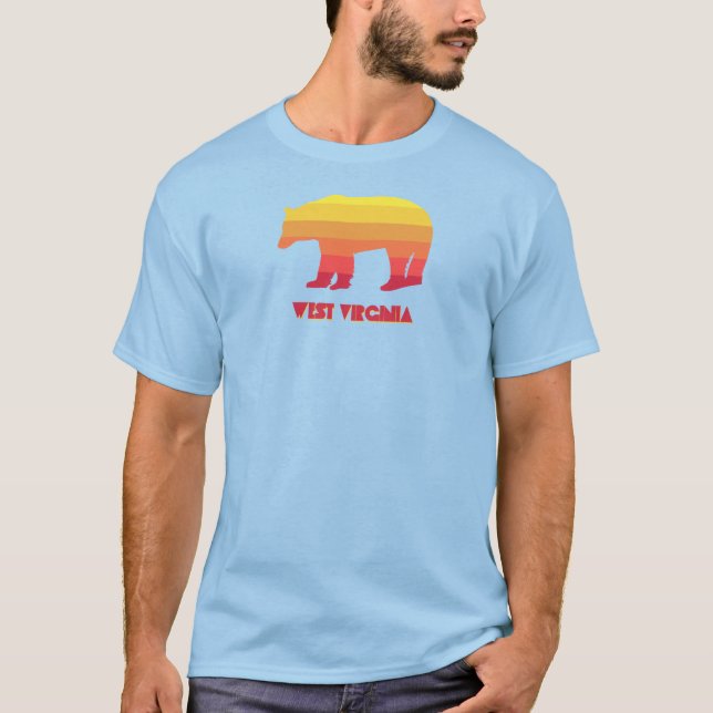 Camiseta Oso de Virginia Occidental (Anverso)