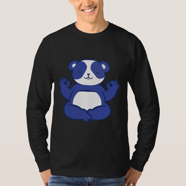 Camiseta Oso de yoga (Anverso)