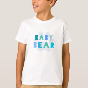 Camiseta Oso del bebé - azul