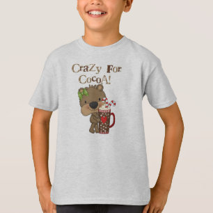 Camiseta Oso del chica loco para el cacao