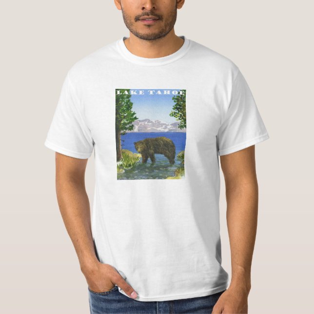 Camiseta Oso del lago Tahoe (Anverso)