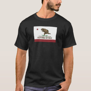 Camiseta Oso del monopatín de California