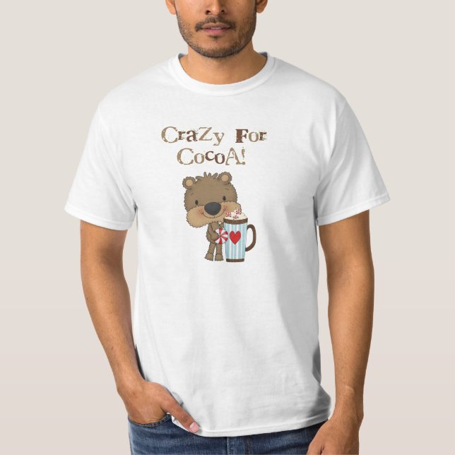 Camiseta Oso del muchacho loco para el día de fiesta del (Anverso)