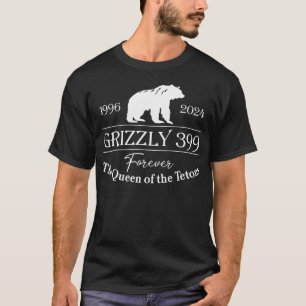 Camiseta Oso Del Parque Nacional Queen Of The Tetons Grizzl