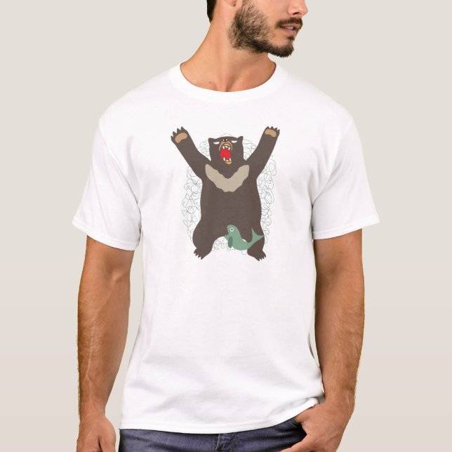 Camiseta Oso del rugido (Anverso)