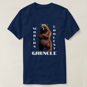 Camiseta Oso del tío tío más frío del mundo